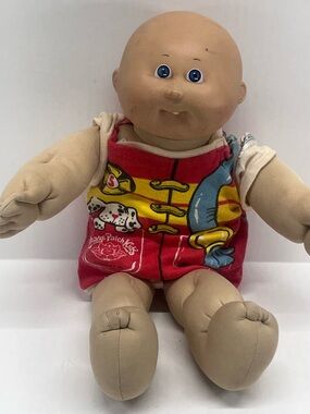 Cabbage Patch Kids Plush Baby Doll in Red Outfit